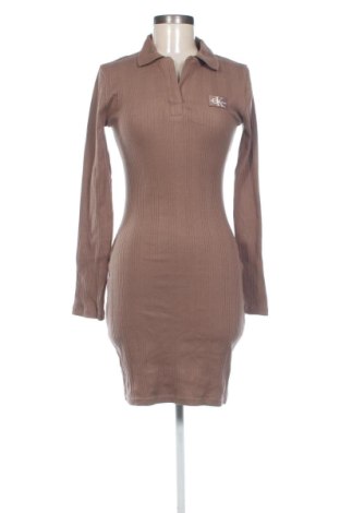 Rochie Calvin Klein Jeans, Mărime S, Culoare Maro, Preț 189,99 Lei, #137711699