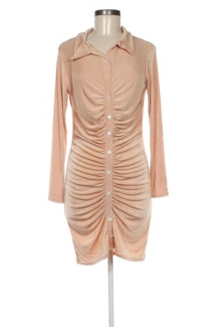 Rochie Missguided, Mărime L, Culoare Bej, Preț 188,97 Lei, #137715592