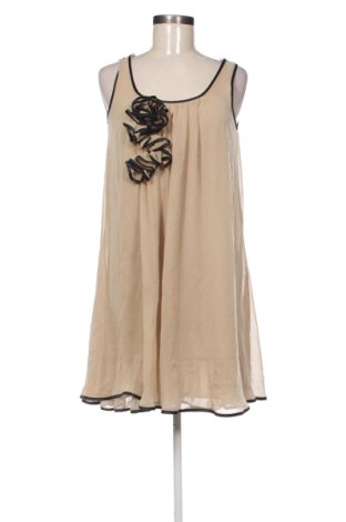 Rochie VILA, Mărime M, Culoare Bej, Preț 68,24 Lei, #137716247