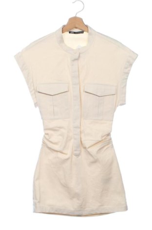 Φόρεμα Zara, Μέγεθος XS, Χρώμα Εκρού, Τιμή 13,00 €, #137737631