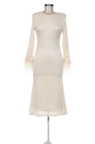 Rochie Reserved, Mărime M, Culoare Ecru, Preț 158,89 Lei, #137743631