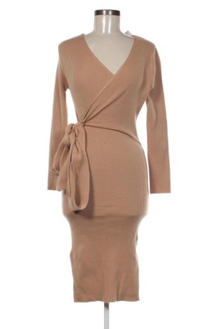 Rochie SHEIN, Mărime M, Culoare Bej, Preț 38,10 Lei, #137752341