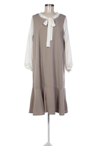 Rochie Unbranded, Mărime XL, Culoare Bej, Preț 94,48 Lei, #137679971
