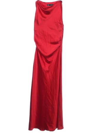 Kleid Zara, Größe XS, Farbe Rot, Preis 22,10 €, #137680090