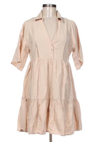 Rochie Reserved, Mărime M, Culoare Bej, Preț 104,98 Lei, #137749481