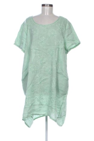 Rochie Puro Lino, Mărime XXL, Culoare Verde, Preț 183,72 Lei, #137750629