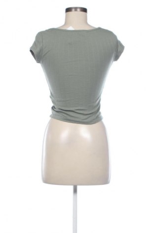 Damen Shirt Bershka, Größe XS, Farbe Grün, Preis € 3,99