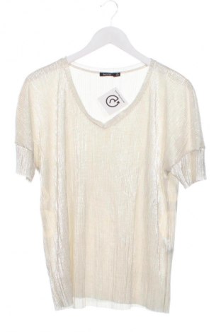 Damen Shirt Bershka, Größe XS, Farbe Ecru, Preis € 3,99