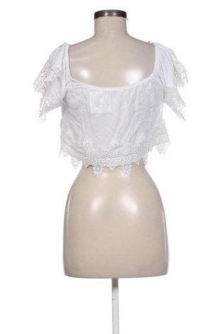 Damen Shirt Pull&Bear, Größe S, Farbe Weiß, Preis € 3,99