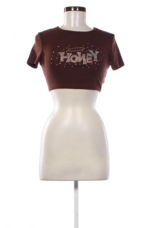 Női blúz SHEIN, Méret XS, Szín Barna, Ár 1 459 Ft