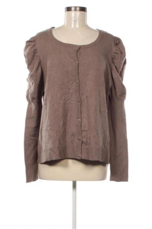 Damen Strickjacke H&M, Größe XL, Farbe Braun, Preis 13,99 €