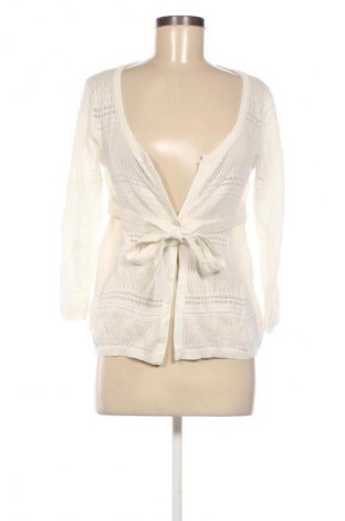 Damen Strickjacke Mango, Größe L, Farbe Weiß, Preis 3,99 €