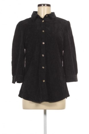 Γυναικείο πουκάμισο Free Quent, Μέγεθος M, Χρώμα Μαύρο, Τιμή 2,99 €