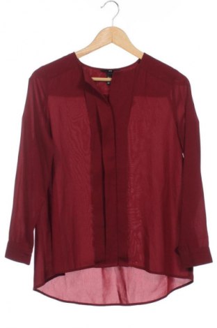 Γυναικείο πουκάμισο H&M, Μέγεθος XS, Χρώμα Κόκκινο, Τιμή 5,99 €