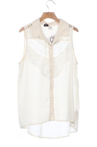 Cămașă de femei H&M Divided, Mărime XS, Culoare Ecru, Preț 19,99 Lei