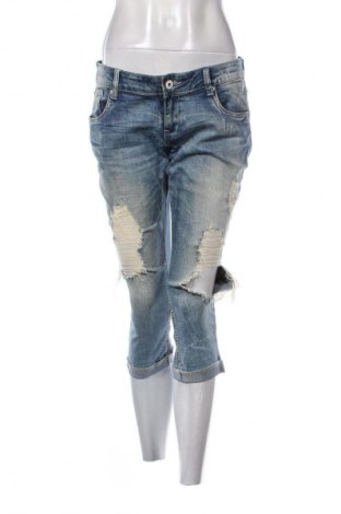 Γυναικείο Τζίν Fishbone, Μέγεθος L, Χρώμα Μπλέ, Τιμή 7,19 €