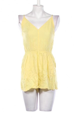 Salopetă scurtă de damă H&M Divided, Mărime S, Culoare Galben, Preț 23,99 Lei
