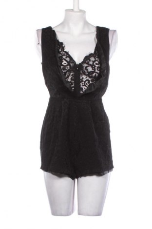 Salopetă scurtă de damă Topshop, Mărime M, Culoare Negru, Preț 38,99 Lei