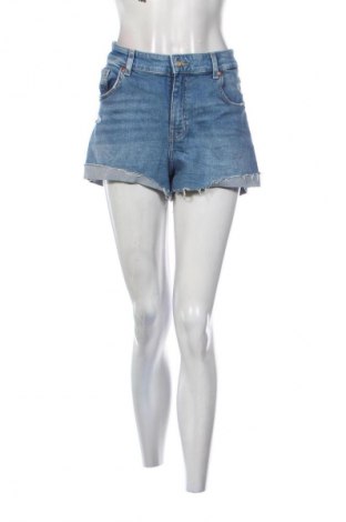 Pantaloni scurți de femei H&M, Mărime XL, Culoare Albastru, Preț 19,99 Lei