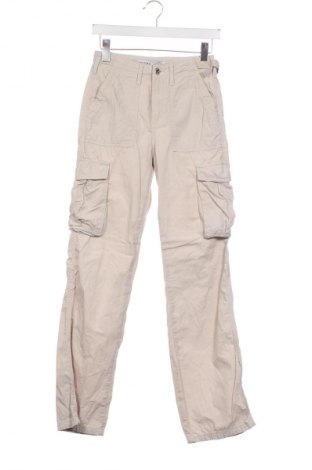 Damenhose Bershka, Größe XXS, Farbe Beige, Preis 18,18 €