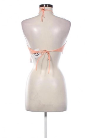 Γυναικείο αμάνικο μπλουζάκι Bershka, Μέγεθος M, Χρώμα Πορτοκαλί, Τιμή 1,99 €