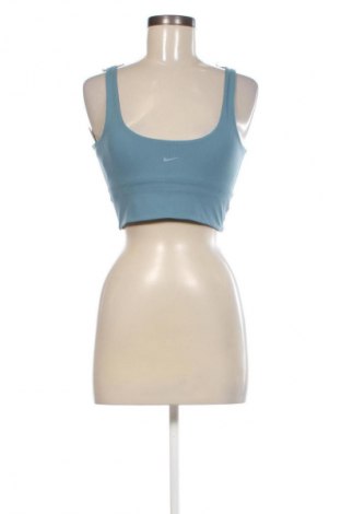 Дамски спортен топ Nike, Размер M, Цвят Син, Цена 27,60 €