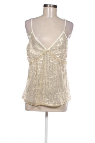 Top de femei SHEIN, Mărime L, Culoare Auriu, Preț 23,99 Lei