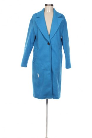 Palton de femei Bershka, Mărime S, Culoare Albastru, Preț 438,00 Lei