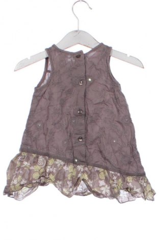 Dziecięca sukienka Baby Club, Rozmiar 9-12m/ 74-80 cm, Kolor Szary, Cena 6,99 zł