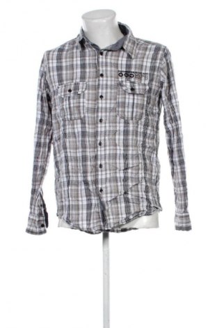 Herrenhemd Identic, Größe M, Farbe Mehrfarbig, Preis € 2,99