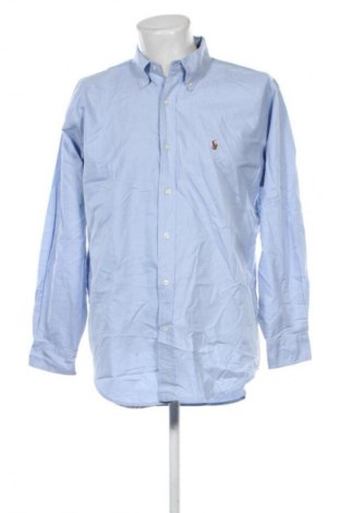 Мъжка риза Ralph Lauren, Размер L, Цвят Син, Цена 68,00 €, #133401658