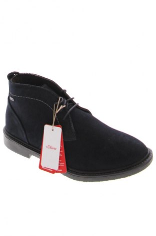 Ανδρικά παπούτσια S.Oliver, Μέγεθος 42, Χρώμα Μπλέ, Τιμή 56,99 €