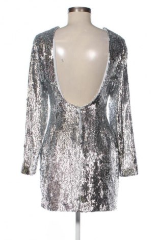 Kleid NA-KD, Größe M, Farbe Silber, Preis € 24,99