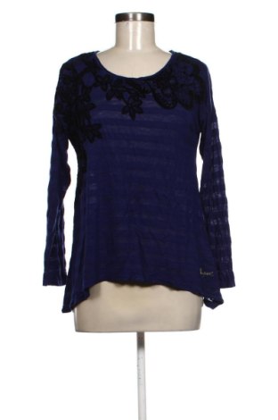 Bluză de femei Desigual, Mărime L, Culoare Albastru, Preț 165,00 Lei, #137753252