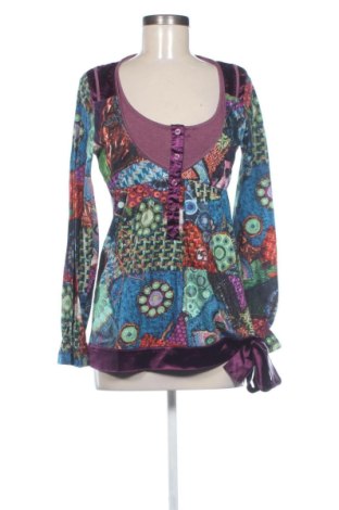 Bluzka damska Desigual, Rozmiar L, Kolor Kolorowy, Cena 75,19 zł, #137761862