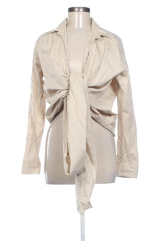 Дамска блуза Zara, Размер L, Цвят Екрю, Цена 15,00 €, #137763855