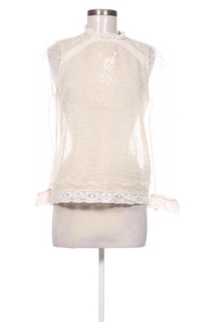 Bluzka damska Zara, Rozmiar XS, Kolor ecru, Cena 50,80 zł, #137763967