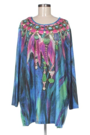 Bluzka damska Mia Moda, Rozmiar 4XL, Kolor Kolorowy, Cena 73,64 zł, #137764782