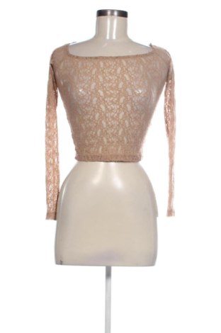 Bluză de femei Pull&Bear, Mărime XS, Culoare Bej, Preț 52,49 Lei, #137767620