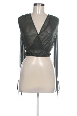Дамска блуза Zara, Размер S, Цвят Зелен, Цена 14,00 €, #137768167