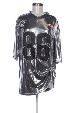 Дамска блуза SHEIN, Размер XL, Цвят Сребрист, Цена 10,00 €, #137768177