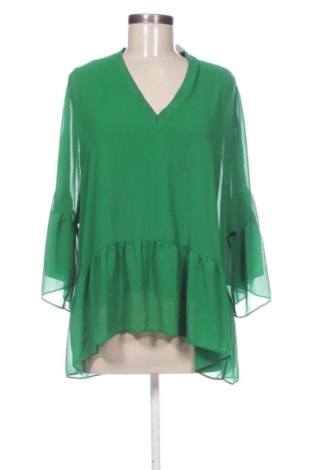 Дамска блуза Zara, Размер L, Цвят Зелен, Цена 14,00 €, #137780287