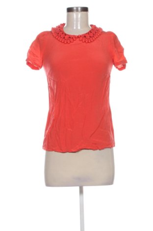 Damen Shirt Hallhuber, Größe XS, Farbe Rot, Preis 21,00 €, #137781397