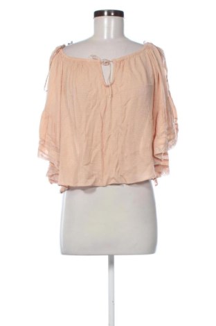 Bluză de femei Zara, Mărime L, Culoare Bej, Preț 72,00 Lei, #137782477