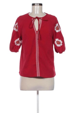 Дамска блуза SHEIN, Размер M, Цвят Червен, Цена 10,00 €, #137789688