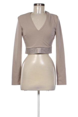 Bluză de femei Amisu, Mărime S, Culoare Bej, Preț 52,49 Lei, #137792254
