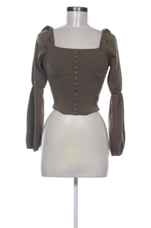 Bluză de femei Zara, Mărime S, Culoare Verde, Preț 73,49 Lei, #137795807