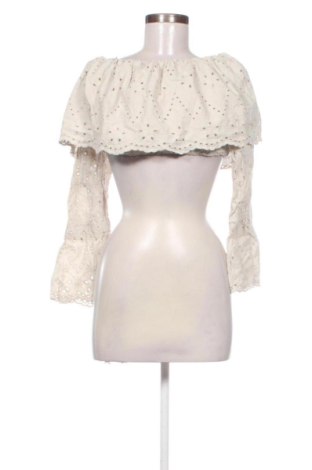 Bluză de femei Unbranded, Mărime M, Culoare Bej, Preț 52,49 Lei, #137806071