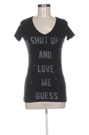 Дамска тениска Guess, Размер M, Цвят Черен, Цена 20,00 €, #137757917