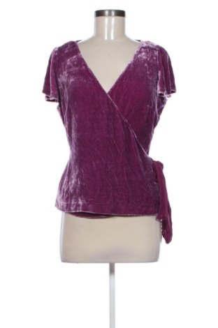 Bluzka damska Wrap, Rozmiar M, Kolor Fioletowy, Cena 88,74 zł, #137763043